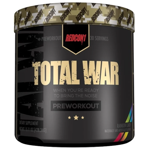 [850004759240] Redcon1 Total War Preworkout-30Serv.-441G-Rainbow Candy