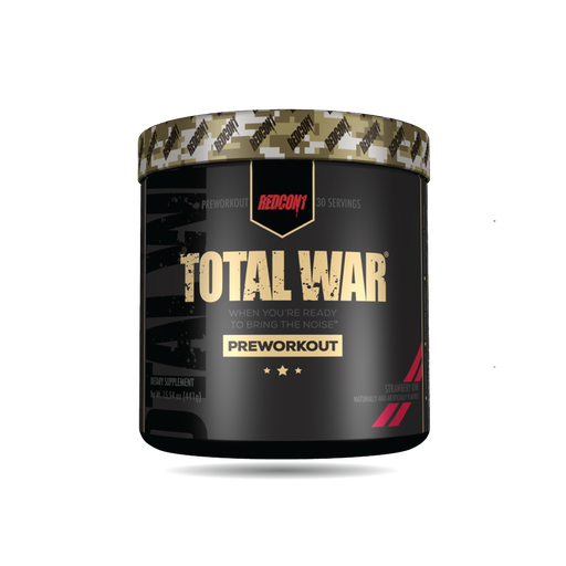 [850004759202] Redcon1 Total War Preworkout-30Serv.-441G-Strawberry Kiwi