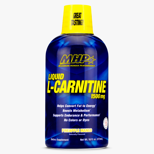 [666222008875] Mhp Liquid L-Carnitine 1500MG-31Serv.-473Ml-Pineapple Mango