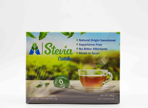 [8437005602861] Stevia Castello-100Serv.-100G-100Sachets