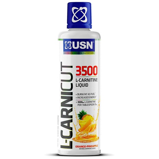 [6009544920113] Usn L-Carnicut 3500-30Serv.-450Ml-Orange Pineapple