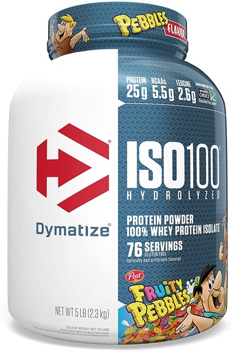 [705016353439] Dymatize ISO100-77Serv.-2.3KG-Fruity Pebbles