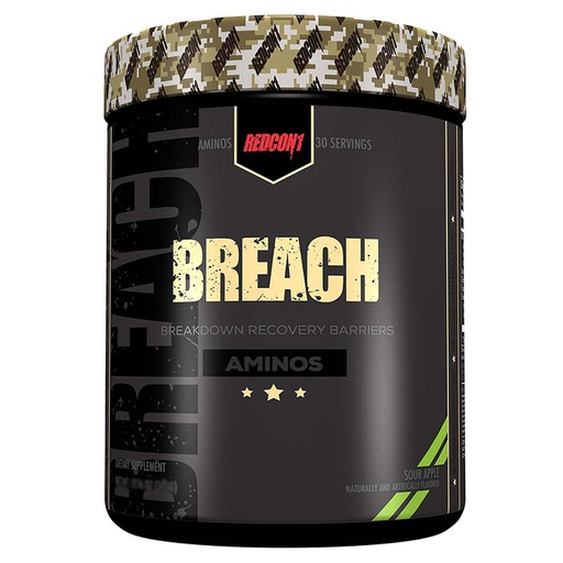 [850004759691] Redcon1 Breach Amino-30Serv.-300G-Sour Apple