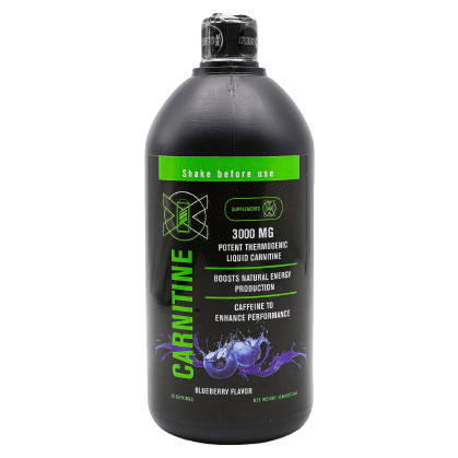 [722777859604] Supplement X Carnitine 3000MG 30Serv.-450ML.-Blueberry