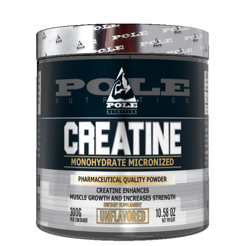 [650245073613] Pole Nutrition Creatine Monohydrate-60Serv.-300G-Unflavoured