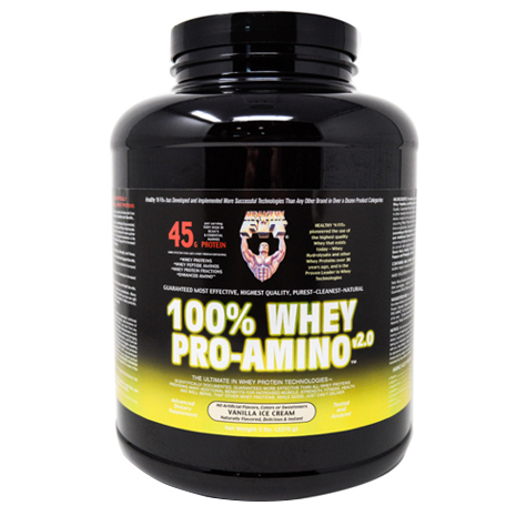 [799750001022] Healthy N' Fit 100% Whey Pro-Amino V2.0-40Serv.-2270G-Vanilla Ice Cream