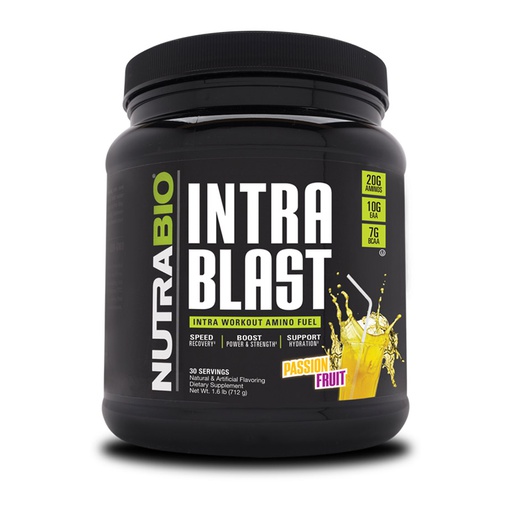 [649908271602] Nutra Bio Intra Blast-30Serv.-652G-Passion Fruit