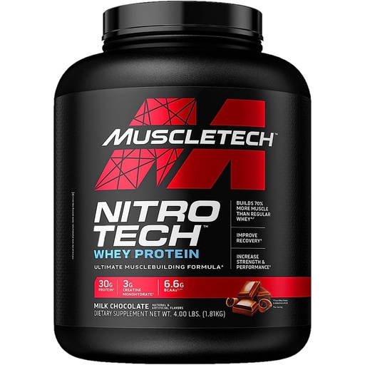 [631656703283] Muscletech NitroTech-41Serv.-1.80Kg-Milk Chocolate