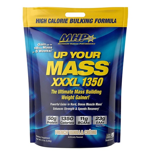 [666222008820] Mhp Up Your Mass XXXL1350-16Serv.-5.456G-French Vanilla Crème