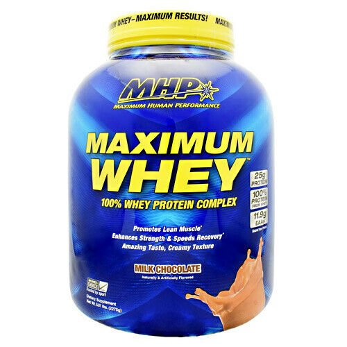 [666222008738] Mhp Maximum Whey Protein-62Serv.-2270G-Milk Chocolate