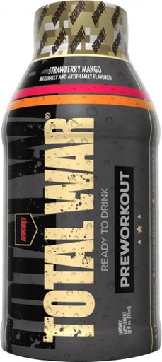 [850004759820] Redcon1 Total War ready To Drink Pre-workout-355Ml-1Serv.-Strawbberry Mango