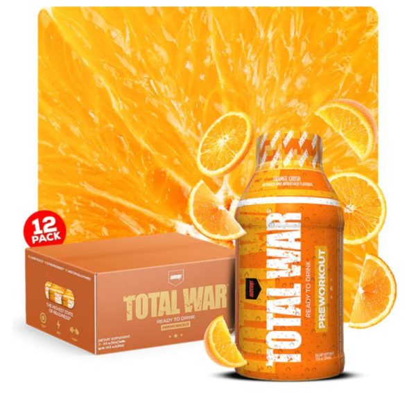 TOTAL WAR, Ready To Drink Pre-Workout (12 Servings)