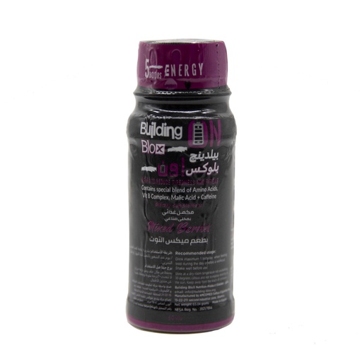 [6224010248151] Building Blox On Energy Shot-1Serv.-60Ml-Mixed Berries