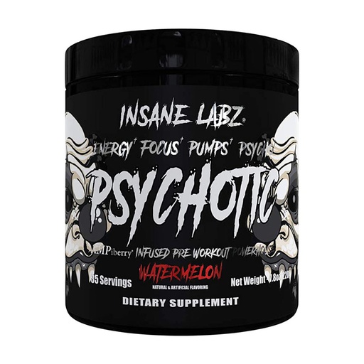 [850009705174] Insane Labz Energy Focus Pumps Psychotic-35Serv.-220G.-Watermelon