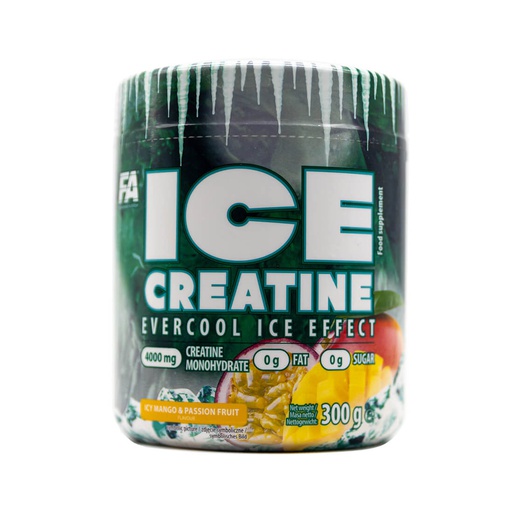 [5902448248271] FA Nutrition Ice Creatine 4000MG.-60Serv.-300G.-Icy Mango &amp;Passion Fruit