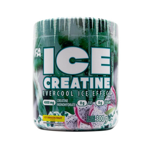 [5902448248257] FA Nutrition Ice Creatine 4000MG.-60Serv.-300G.-Icy Dragon Fruit