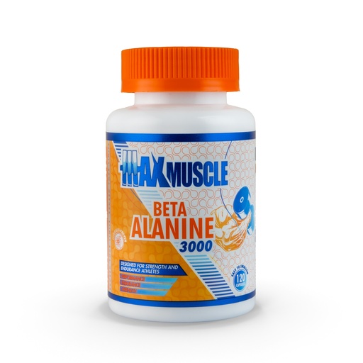 [6222023702776] Max Muscle Beta-Alanine3000-30Serv.-120Capsules