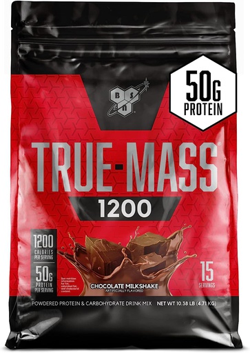 [834266006571] Bsn True-Mass1200-15Serv.-4.71Kg.-Chocolate Milkshake