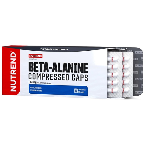 [8594073179401] Nutrend Beta-Alanine Compressed-90Serv.-90Caps