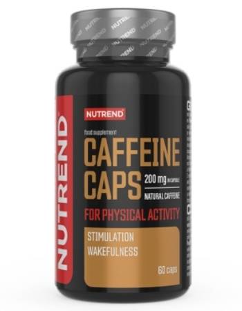 [8594014863789] Nutrend Caffeine Caps 200Mg-60Serv.-60Capsules