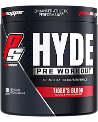 [810034811554] Prosupps Hyde pre-workout-30Serv.-292.5G.-Tiger's Blood