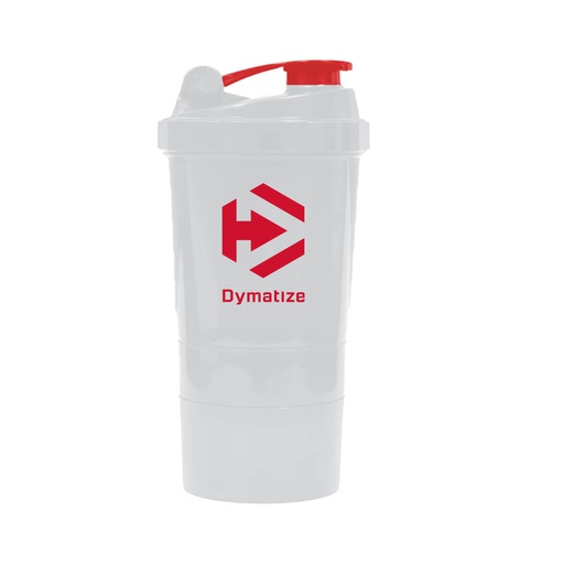 [17116] Dymatize Shaker-500Ml-White Red