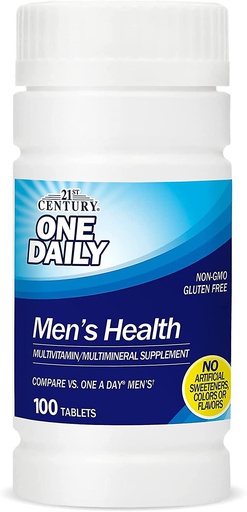 [740985273050] 21st Century One Daily Men's Health Multivitamin -100Serv.-100Tablets