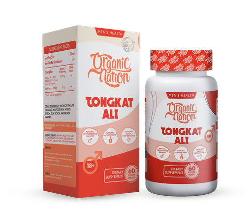 [6222023703506] Organic Nation Tongkat Ali-60Serv.-60Tablets