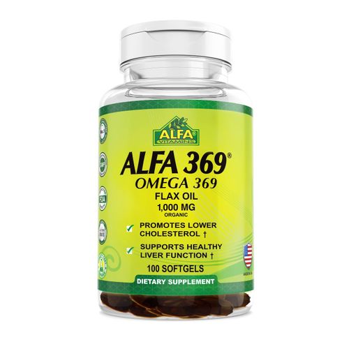 [676194984442] Alfa Vitamins Omega 369-60Serv.-60Softgels