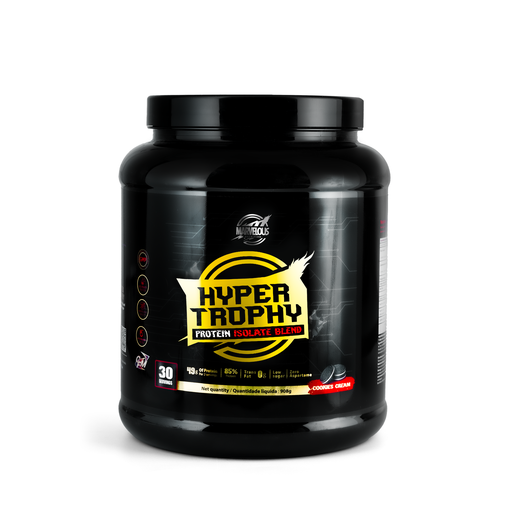[0634240078408] Marvelous Nutrition Hyper Trophy Protein Isolate Blend-30Serv.-908G.-Cookies&amp;Cream