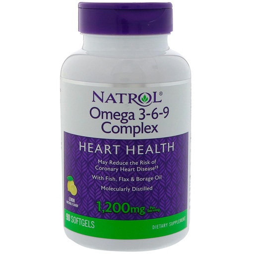 [047469009984] Natrol Omega 3-6-9-90Serv.-90Soft Gels