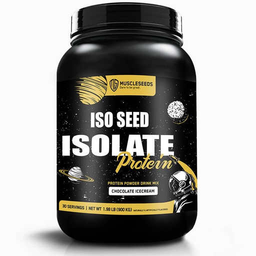 [161235] Muscleseeds Iso seed Isolate Protein-30Serv.-900G.-Chocolate ice Cream