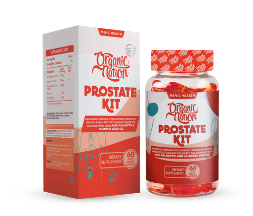 [6222023703452] Organic Nation Prostate Kit-60Serv.-60Soft Gels