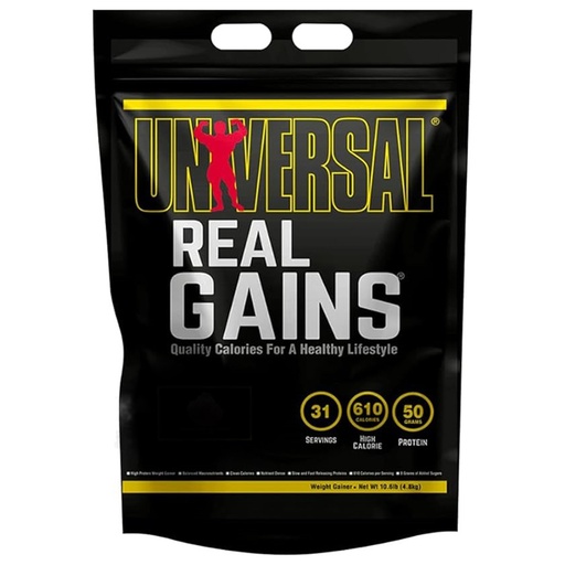 [6224009363414] Universal Real Gains-31Serv.-4.8Kg.-Chocolate Ice Cream