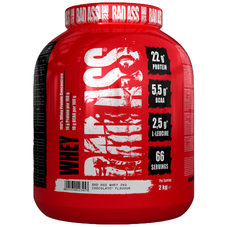 [5902448288796] Bad Ass Whey Protein Concentrate 66 serving 2 kg Snikers