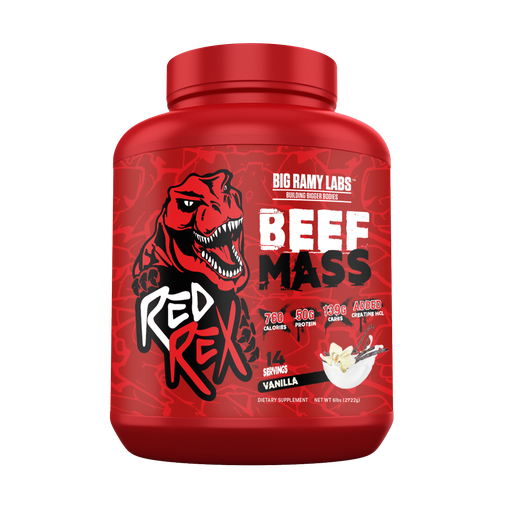 [6223007822985] Big Ramy Labs Building Bigger Bodies Beef Mass-14Serv-2722G-Vanilla