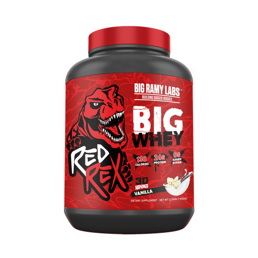 [6223007824224] Big Ramy Labs Building Bigger Bodies Big Whey-30Serv-1020G-Vanilla