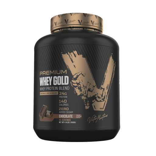 [6223007823623] Victor Martinez Premium Whey Gold Whey Protein Blend 55Serv 2000G Chocolate