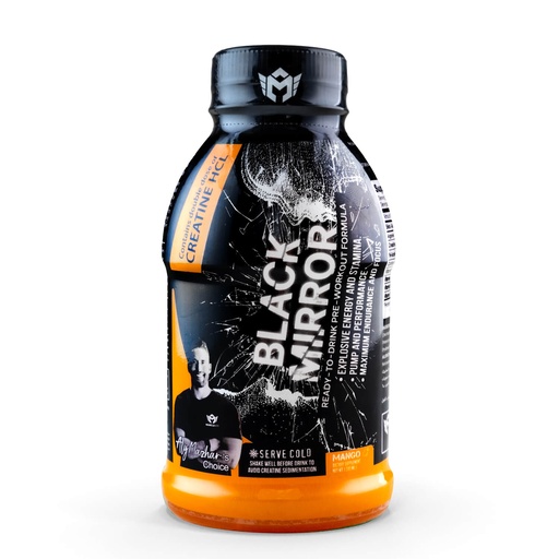 [6223007824620] Muscle Add Liquid Black Mirror-330Ml.-Mango