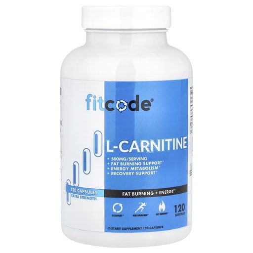 [818901028814] Fitcode L-Carnitine.-120Serv.-120Capsules