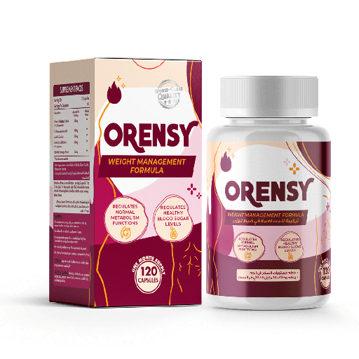 [6222023702790] Organic Nation Orensy Weight Management Formula-60Serv.-120 Capsules