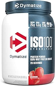 [705016600373] Dymatize ISO100-20Serv.-610G.-Strawberry