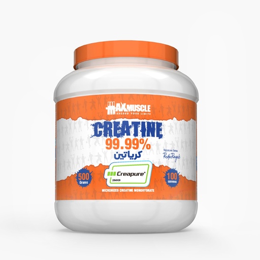 [6222023704183] Max Muscle Creatine 99.9%Creapure-100Serv.-500G