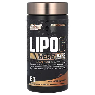 Nutrex Research Lipo 6 Black Hers Ultra Concentrate | Maxmuscle Elite