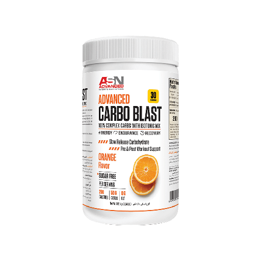 [6224000649432] ASN Advanced Super Carbo-Blast-31serv.-1.65KG-Orange Blast