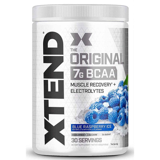 [181030000151] Scivation xtend bcaas intra workout catalyst-30Serv.-416G-Raspberry Blue